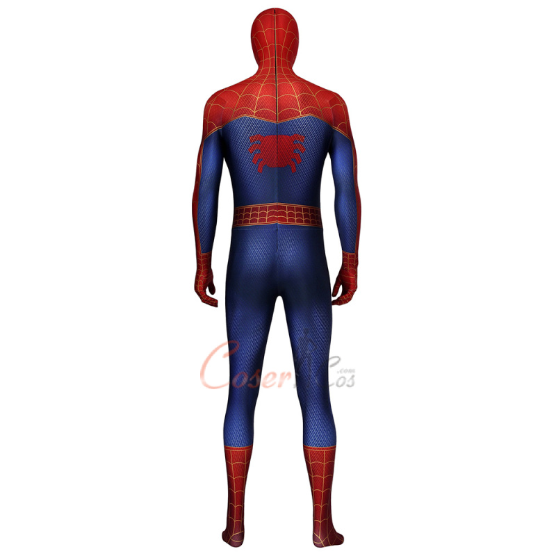 Spider-Man Costume Spider-Man: Into the Spider-Verse Cosplay Peter ...