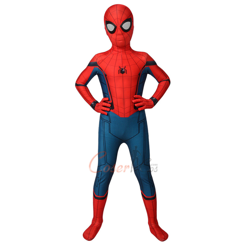 Spider-Man Costume Spider-Man: Far From Home Cosplay Peter Parker Full ...