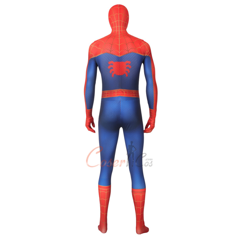 Spider-Man Costume Spider-Man: Into the Spider-Verse Cosplay Peter ...