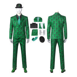 Riddler Costume Batman Cosplay High Quality Full Set