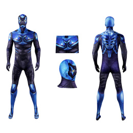 Blue Beetle Costume Blue Beetle Cosplay Jaime Reyes Halloween Full Set