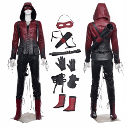 Speedy Costume Arrow Season 4 Cosplay Thea Queen Full Set Halloween Outfit