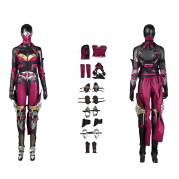 Mileena Costume Mortal Kombat 1 Cosplay Fashion Full Set