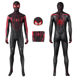 Spider-Man Costume Spider-Man: Miles Morales Coplay High Quality Full Set