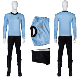 Male Starfleet Uniforms Cosplay Costumes Star Trek: Strange New Worlds Deluxe Version