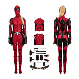 Lady Deadpool Cosplay Costumes Deadpool & Wolverine Custom Made Set