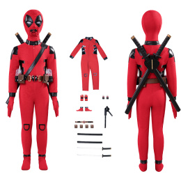 Baby Deadpool Cosplay Costumes Deadpool & Wolverine Halloween Set