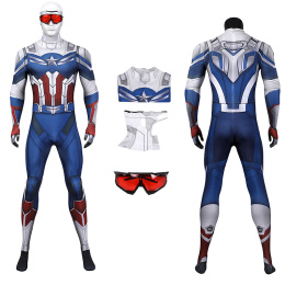 Captain America Costume The Falcon And The Winter Soldier Coplay High Quality Full Set