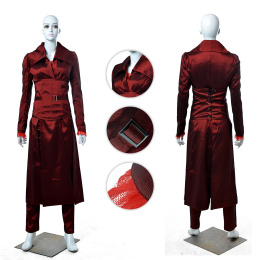 Dark Phoenix Costume X-Men: Dark Phoenix Cosplay Jean Red Fashion Outfit