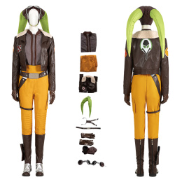 Hera Syndulla Costume Ahsoka Cosplay High Quality Full Set