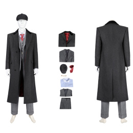 Tommy Shelby Costume Peaky Blinders Season 6 Cosplay Fashion Full Set