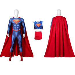 Superman Cosplay Costumes Superman and Lois Clark Kent Halloween Full Set