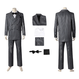 Gomez Addams Costume The Addams Family Cosplay Christmas Full Set